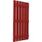 Ekena Millwork Americraft 6-Board, 3 Batten Exterior Real Wood Spaced Board-n-Batten Shutters, ARW401SB623X59BRH, PR ARW401SB623X59BRH - alternate 2